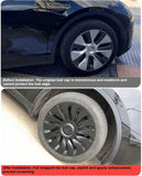 19‘’ Turbine Symmetrical Wheel Covers For Model Y - TESDADDY