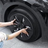 19‘’ Matte Black Hubcap Wheel Covers for Model Y 