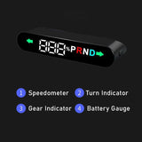 Air Vent Slimline Speedometer - TESDADDY