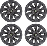 18‘’ Turbine  Wheel  Covers Matte Black for Model 3 - TESDADDY