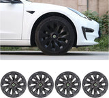 18‘’ Turbine  Wheel  Covers Matte Black for Model 3 - TESDADDY