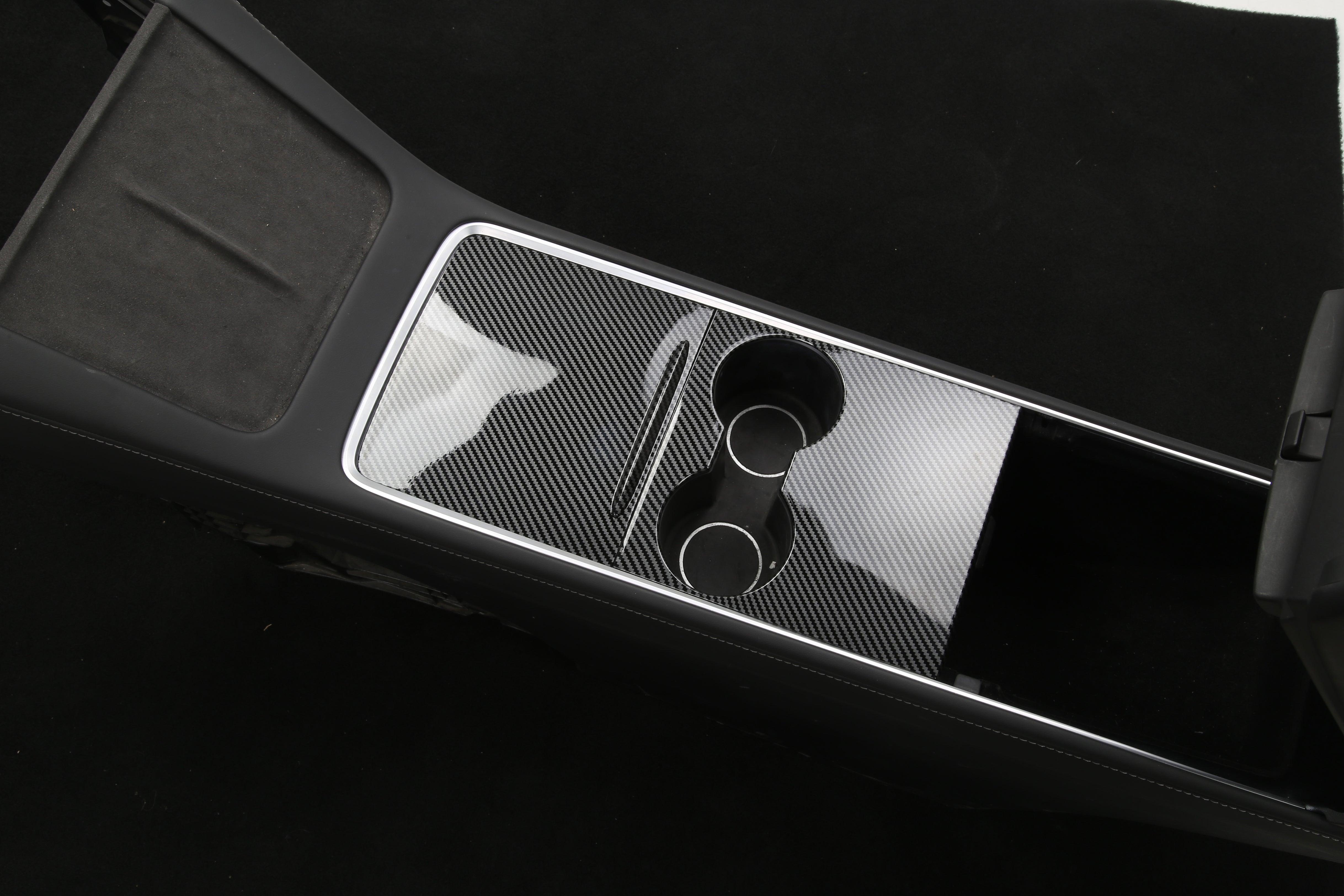 Centre Console Wrap Covers for Model 3/ Y - TESLOVERY