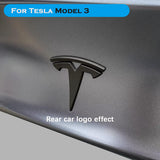 T Badge Covers For Model 3 - TESLOVERY