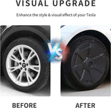 19‘’ Turbine Wheel  Covers Cybertruck Style For Model Y - TESDADDY