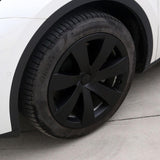 19‘’ Razor Wheel Covers Matt Black  for Model Y - TESDADDY