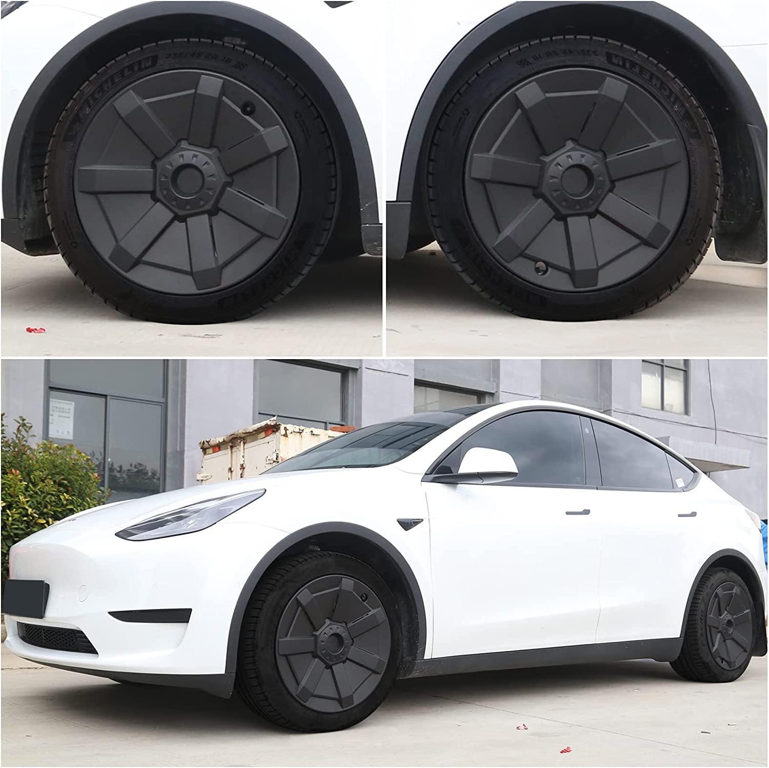 19‘’ Turbine Wheel  Covers Cybertruck Style For Model Y - TESDADDY