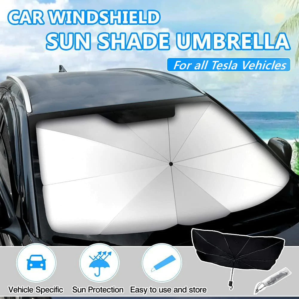 Sun Shade Umbrella For Model 3 Model Y TESLOVERY